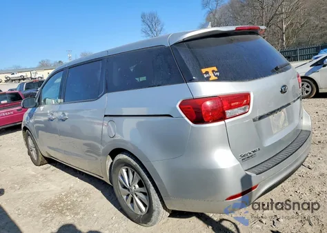 2017 Kia Sedona Lx из США, поврежденный, VIN KNDMB5C1XH6227282